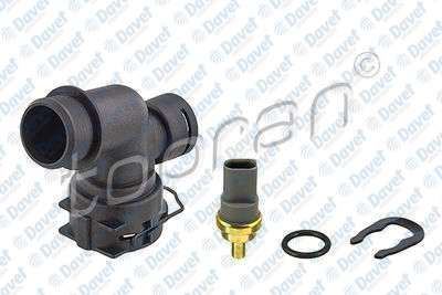 TOPRAN 117449001 Su Flansi Radyator Alt Giris A3-Q2-Golf7-Passat-Tiguan-Kodiaq-Octavia 1.2tfsi-1.4tsi 14->